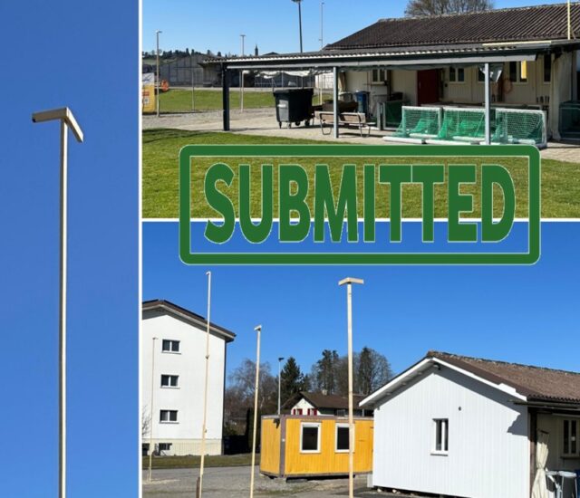 Baugesuch eingereicht